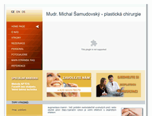 Tablet Screenshot of plastic-surgery-prague.net